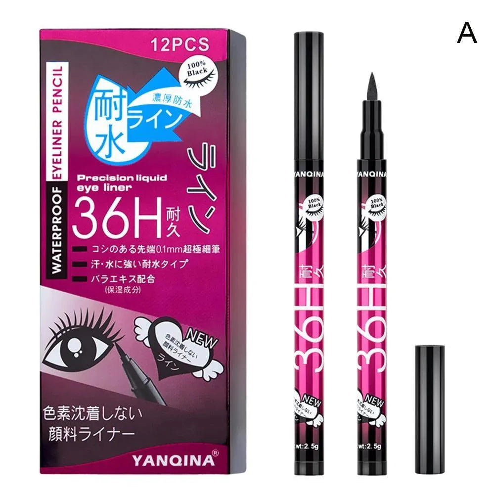 36H Colorful Waterproof Pen Liquid Eyeliner 36H