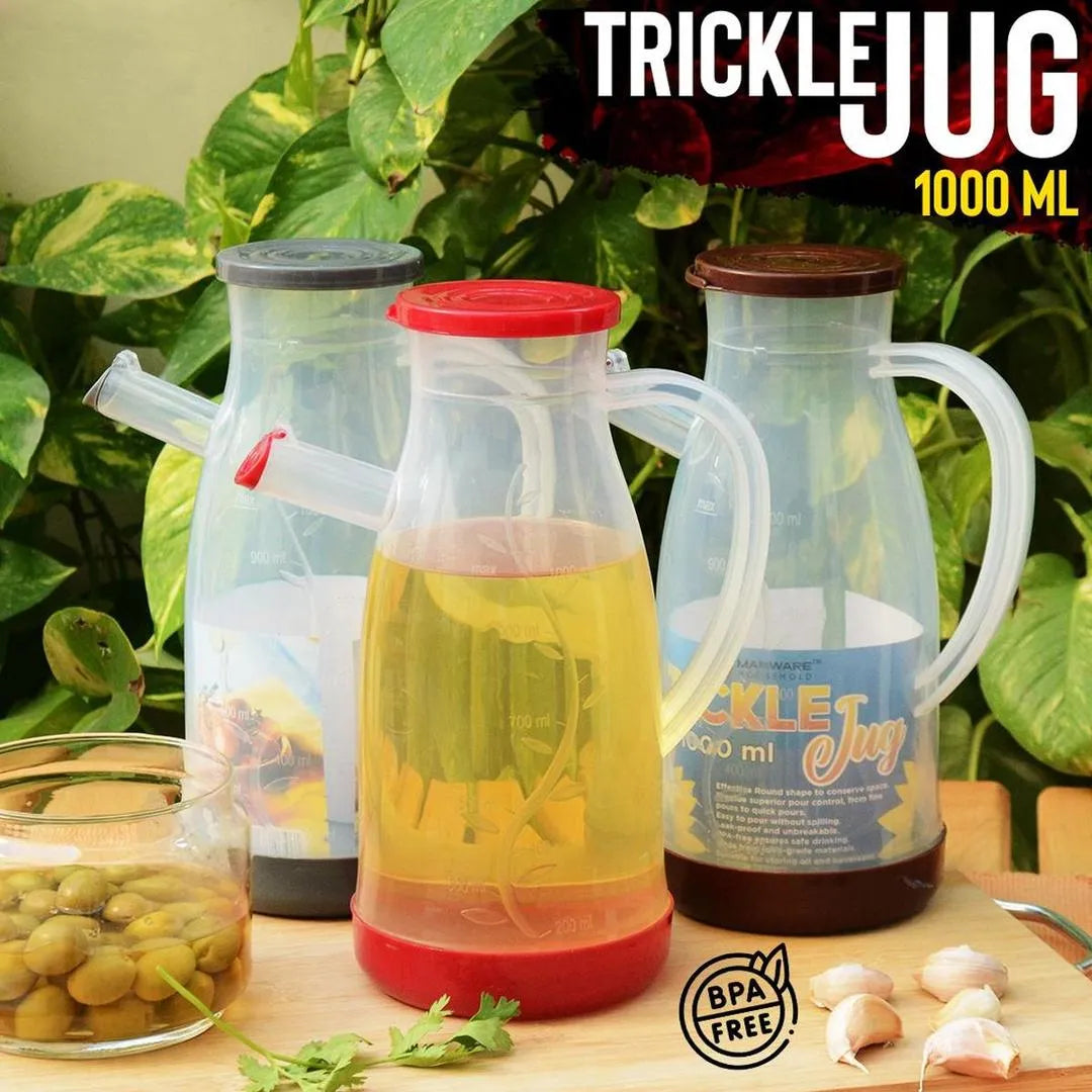 BPA-Free Trickle Oil Jug - 1000ml Cosmia.pk