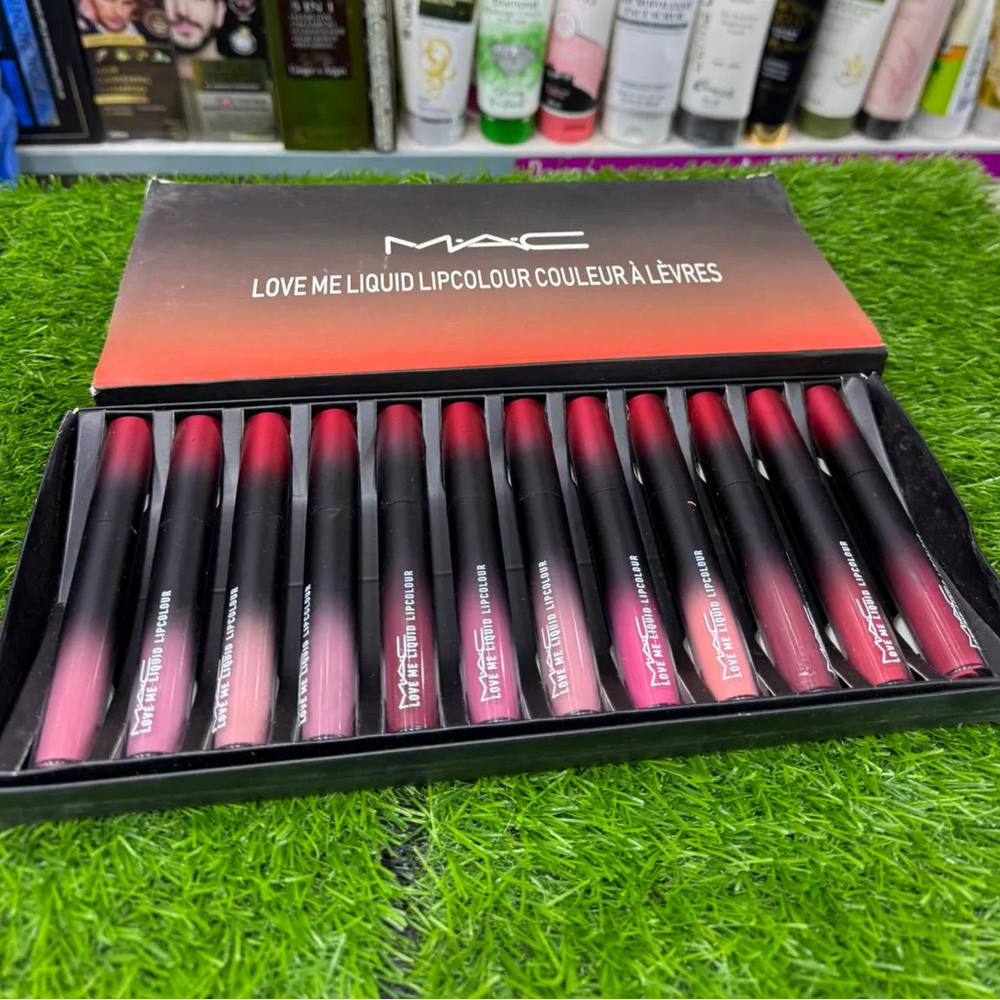 Mac lip gloss pack of 12 Mac