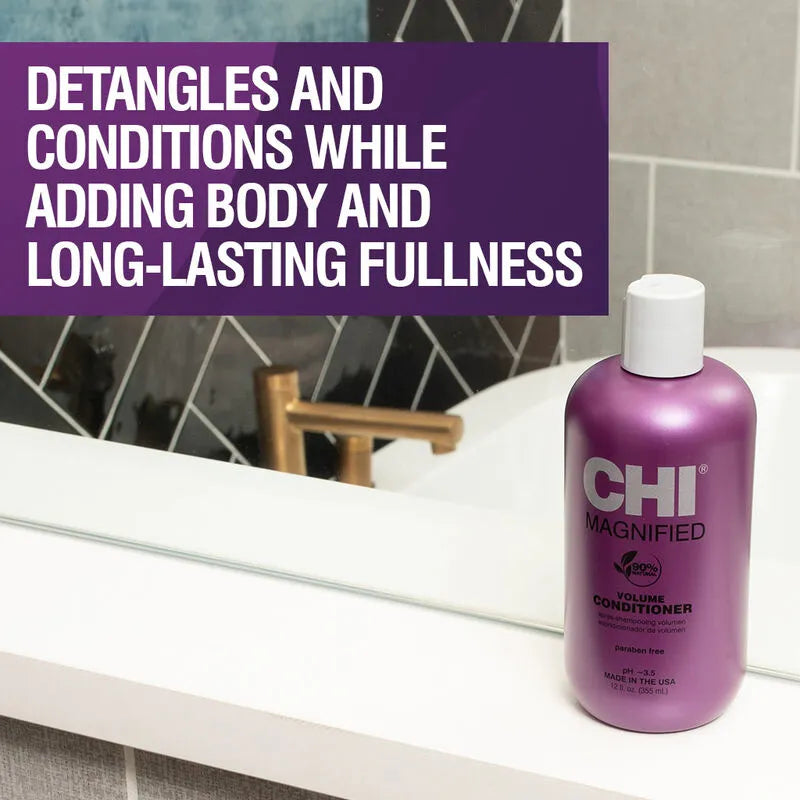 CHI Magnified Volume Conditioner, For All Hair Types - 355ml CHI