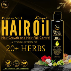 Rivaaj Mahal 20+ Herb Hair Oil - 200ml Rivaaj Mahal