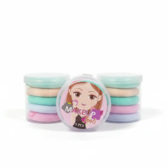 Makeup Mini Puff Jar - 5 Pcs Cosmia.pk