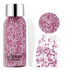 July Star Makeup Glitter Liquid Eye Shadow  - 30ml JulyStar