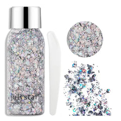 July Star Makeup Glitter Liquid Eye Shadow  - 30ml JulyStar