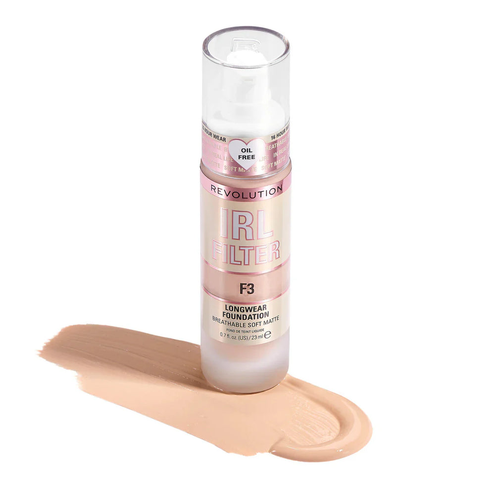 Makeup Revolution IRL Filter Longwear Foundation 23ml Revolution