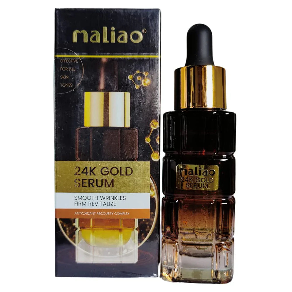 Maliao 24K Gold Serum for Smoothing Wrinkles & Revitalizing Skin - 30ml Maliao