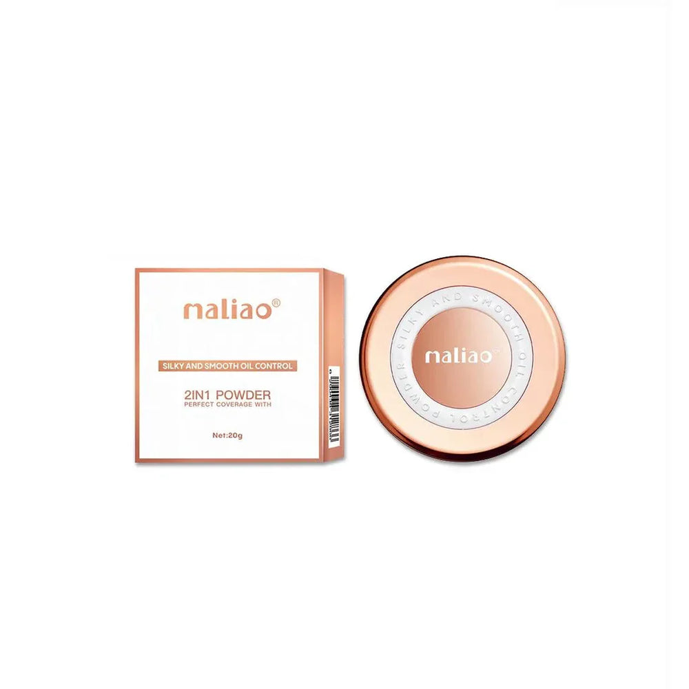Maliao 2 in1 Perfect Coverage Powder For Girls & Women 20g Maliao