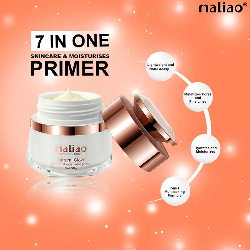 Maliao 7-in-One Natural Glow+ Skincare & Moisturizing Primer Maliao