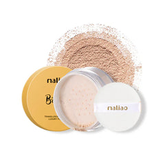 Maliao Luxury HD Banana Compact Powder - Perfecting Radiance for Flawless Skin Maliao