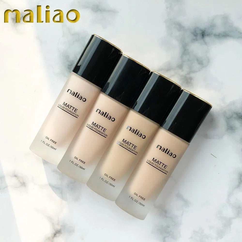 Maliao Matte Liquid Foundation Oil Free - 30ml Maliao