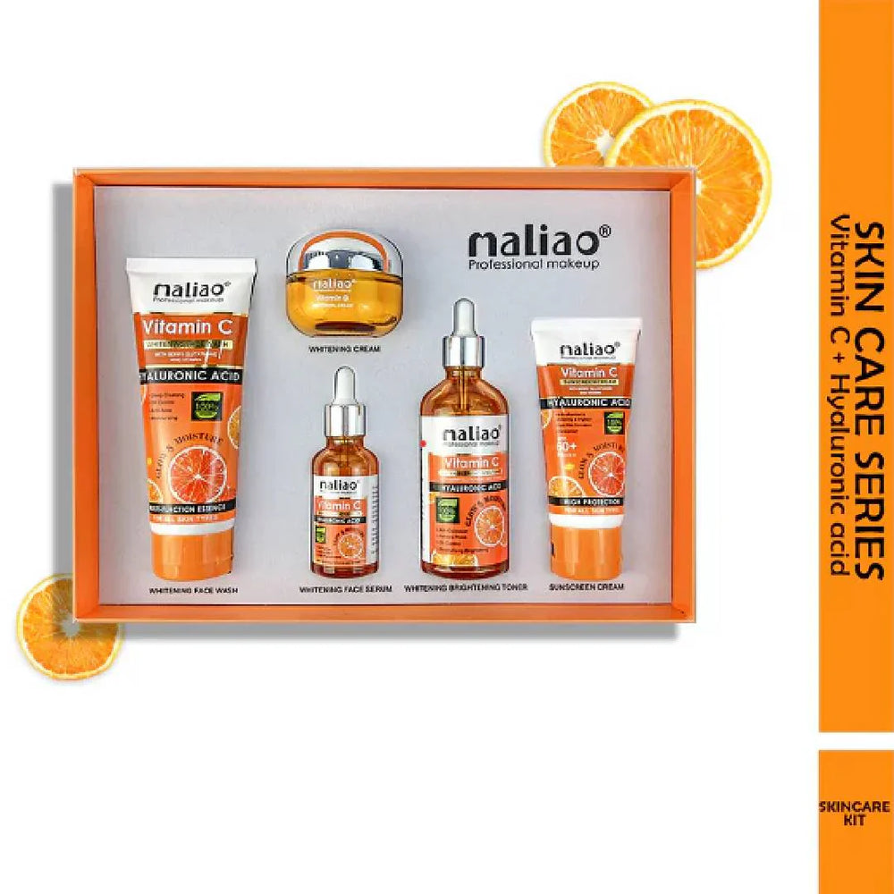 Maliao Organic Vitamin C Skin Care Set (5Pcs) Maliao