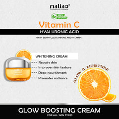 Maliao Whitening Cream with Vitamin C, Berry Glutathione & Hyaluronic Acid Maliao