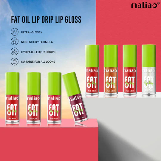 Maliao Fat Oil Lip Drip Lip Gloss Maliao