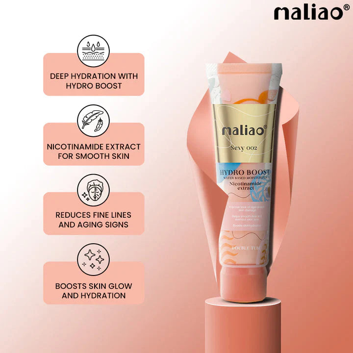 Maliao Hydro Boost Water-Based Moisturizer with Niacinamide - 100g Maliao