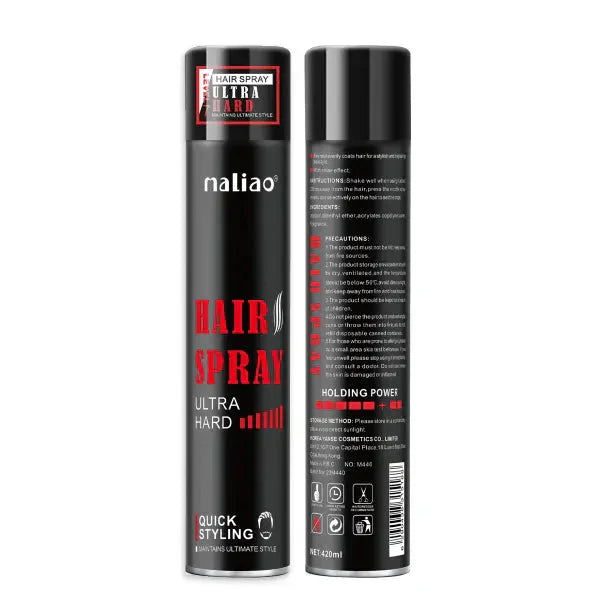 Maliao Fixing Hair Spray  For Quick Styling For Men Long Lasting - 420ml Maliao