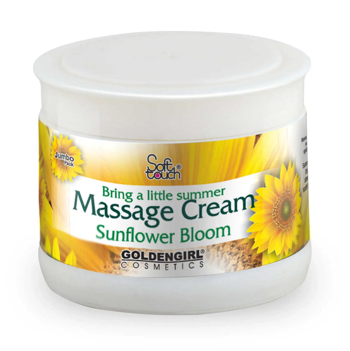 Soft Touch Massage Cream (Sunflower) 500ml Soft Touch