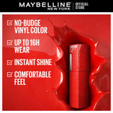 Original Maybelline Superstay Vinyl Ink Liquid Lipstick - Peachy 61