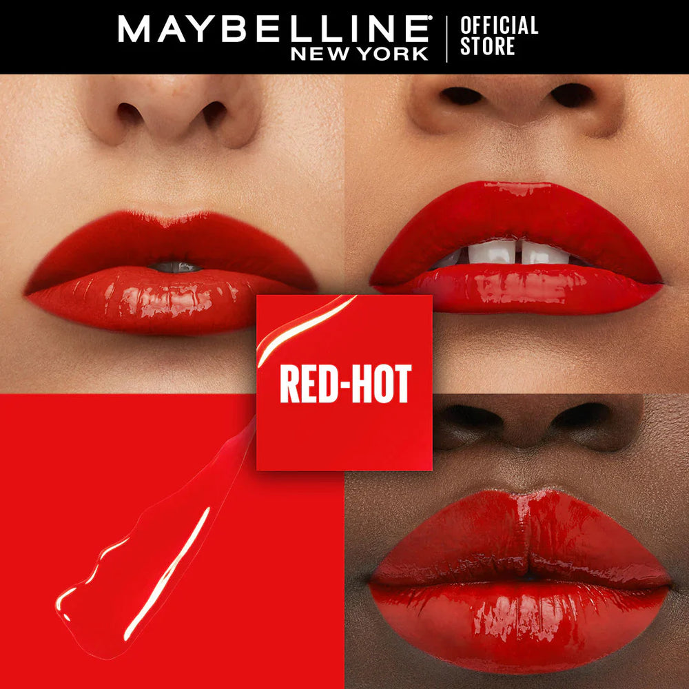 Original Maybelline Superstay Vinyl Ink Liquid Lipstick - Red Hot 25 Maybelline