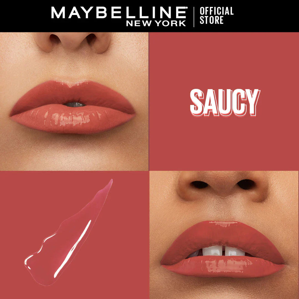 Original Maybelline Superstay Vinyl Ink Liquid Lipstick - Saucy 61 Maybelline