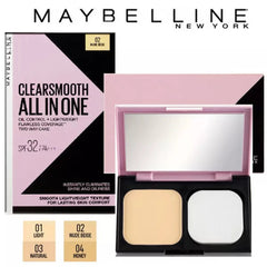 Original Maybelline Clear Smooth All in One Compact Powder Maybelline