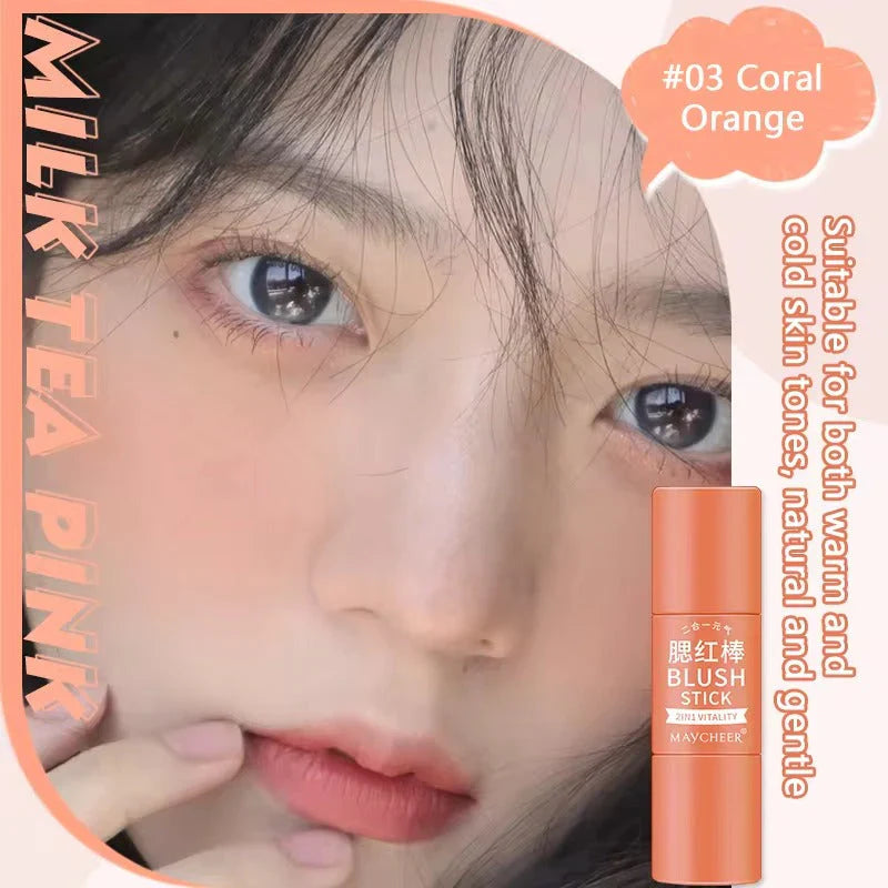 Maycheer 2in1 Blush Stick With Brush each maycheer