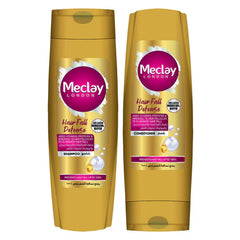 Meclay London Hair Fall Defense Shampoo - 185ml + Conditioner - 180ml Pair Box Meclay London