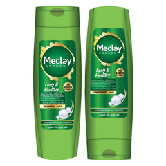 Meclay London Long & Healthy Shampoo - 185ml + Conditioner - 180ml Pair Box Meclay London