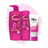 Meclay London Thick & Dense Shampoo - 660ml With Conditioner - 180ml + Mec Flawless White Face Wash Pair Box (Save Rupees 250)