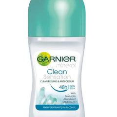Garnier Mineral Ladies Roll On Clean Sensation - 50ml Garnier