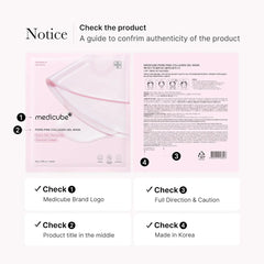 Medicube PDRN Pink Collagen Gel Mask - 28g Medicube