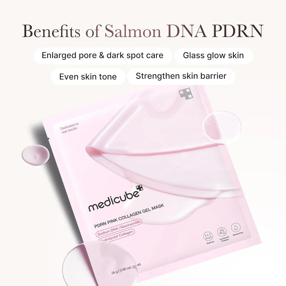 Medicube PDRN Pink Collagen Gel Mask - 28g Medicube