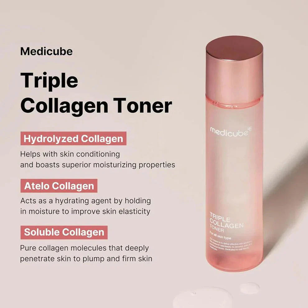 Medicube Triple Collagen Toner - 140ml Medicube