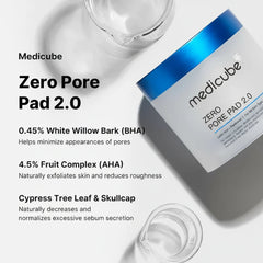 Medicube Zero Pore Toner Pads - 155g /70 Pads Medicube