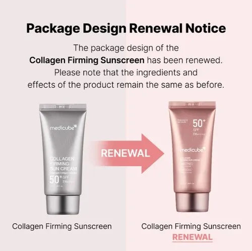 Medicube Collagen Firming Sun Cream SPF50+ PA+++ - 50ml Medicube