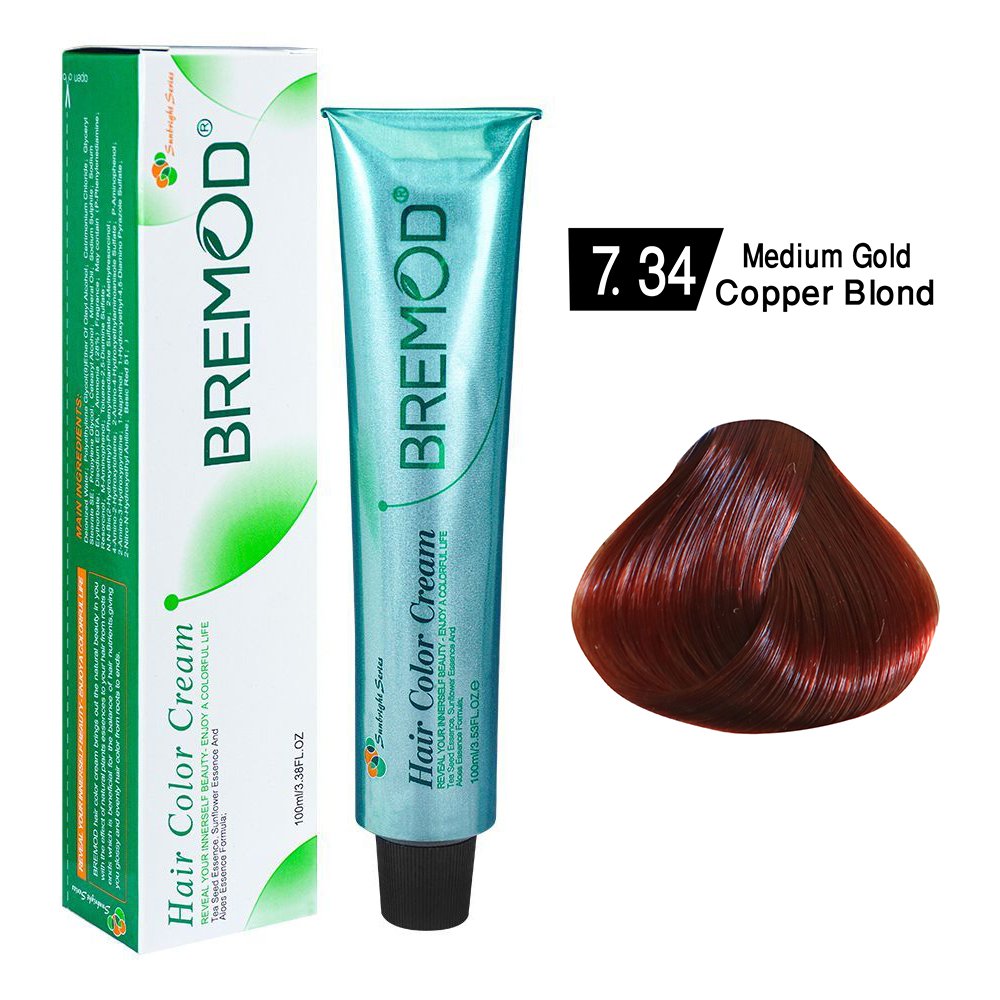 Bremod Hair Color Tube+Developer - 100ml Bremod