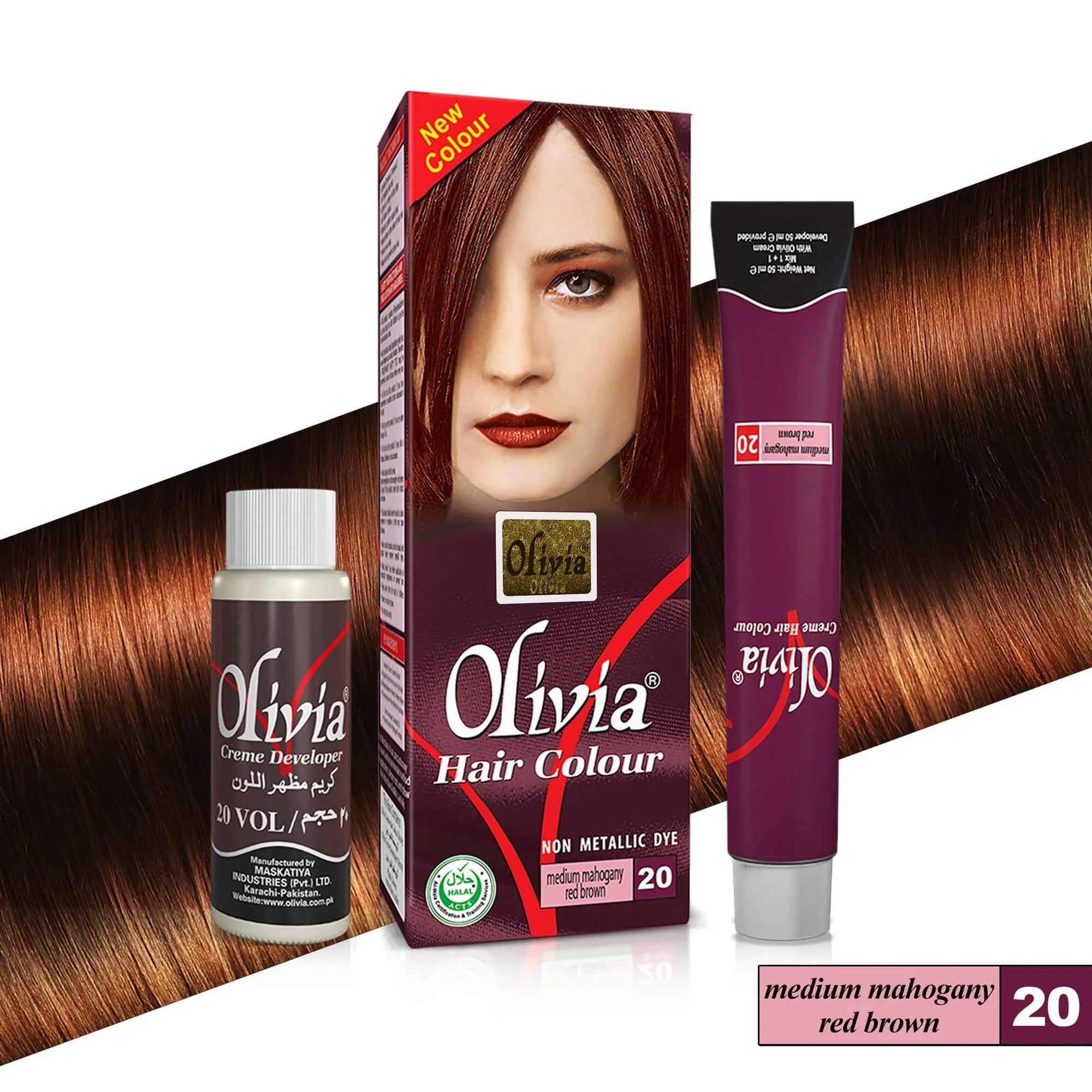 Olivia Hair Colors – Professional Hair Dye Cosmia.pk