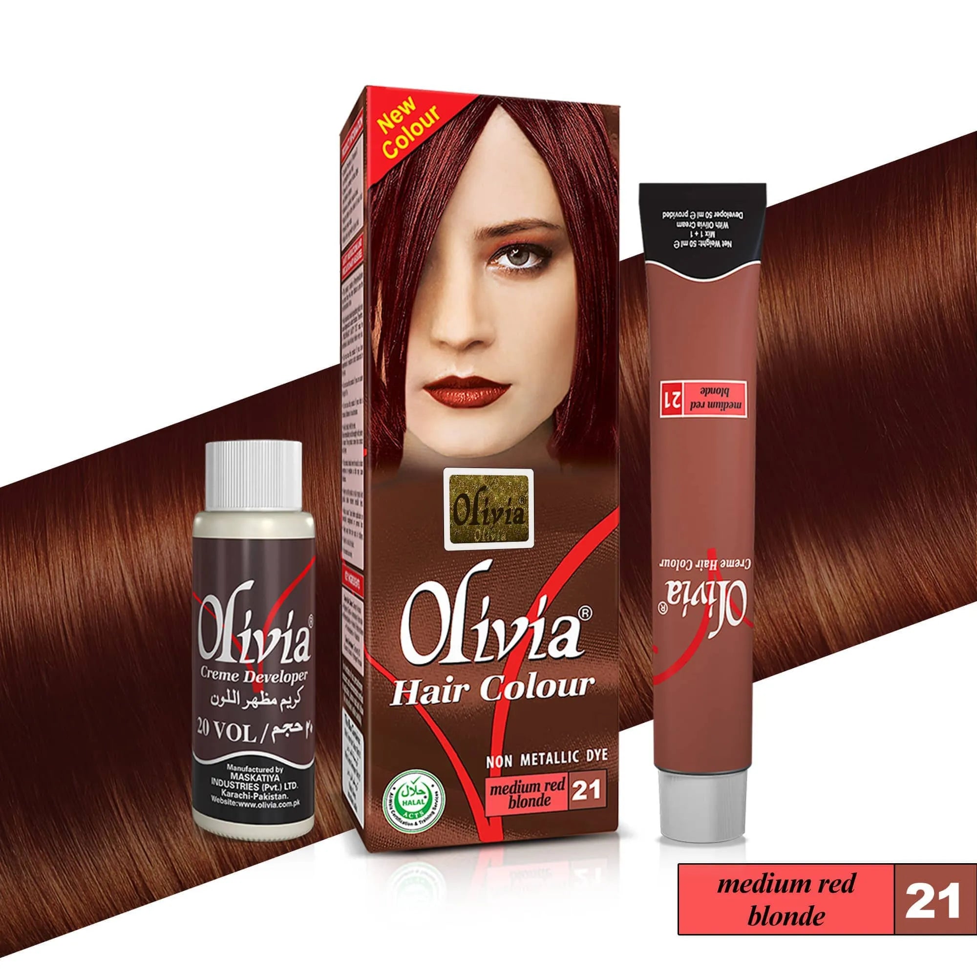 Olivia Hair Colors – Professional Hair Dye Cosmia.pk