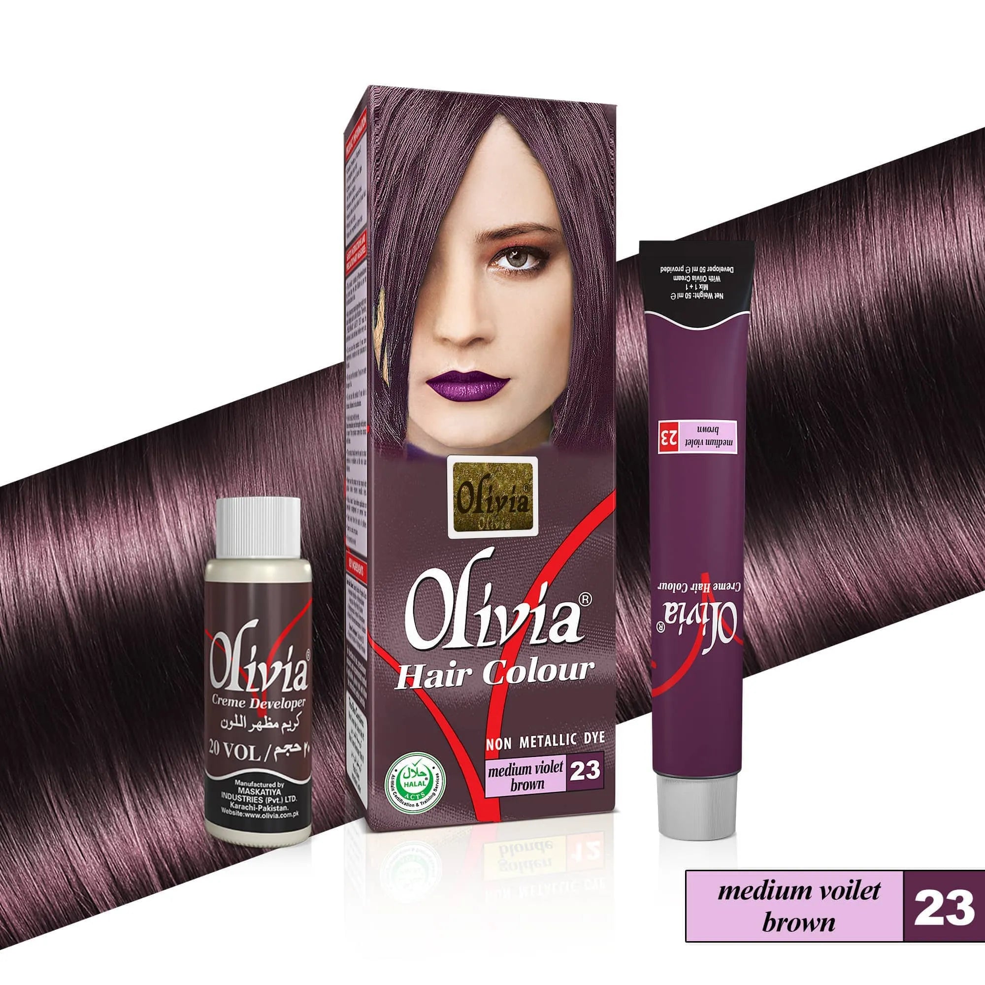 Olivia Hair Colors – Professional Hair Dye Cosmia.pk