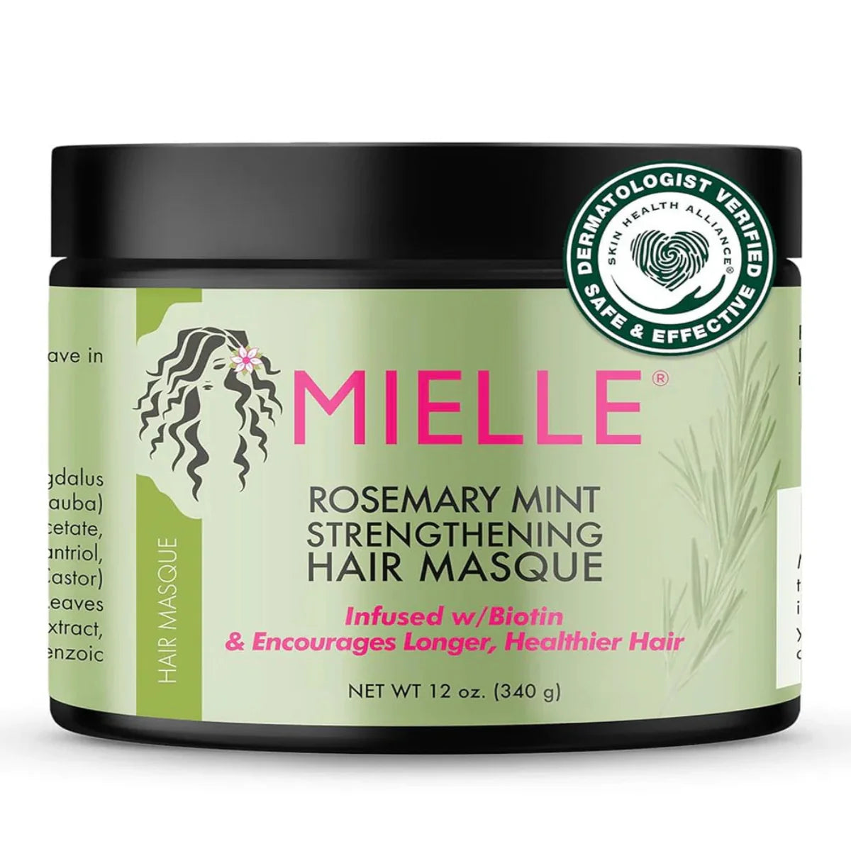 Mielle Rosemary Mint Strengthening Hair Masque - 340g Mielle