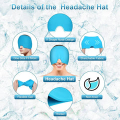 Headache and migraine Relief Cap Hot & Cold Therapy Cap Cosmia.pk
