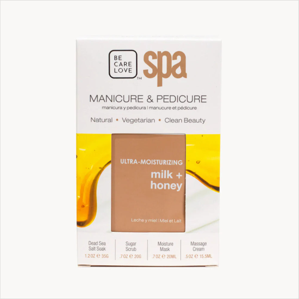 Be Care Love Milk + Honey Ultra-Moisturizing Spa 4 Pcs Set Be Care Love