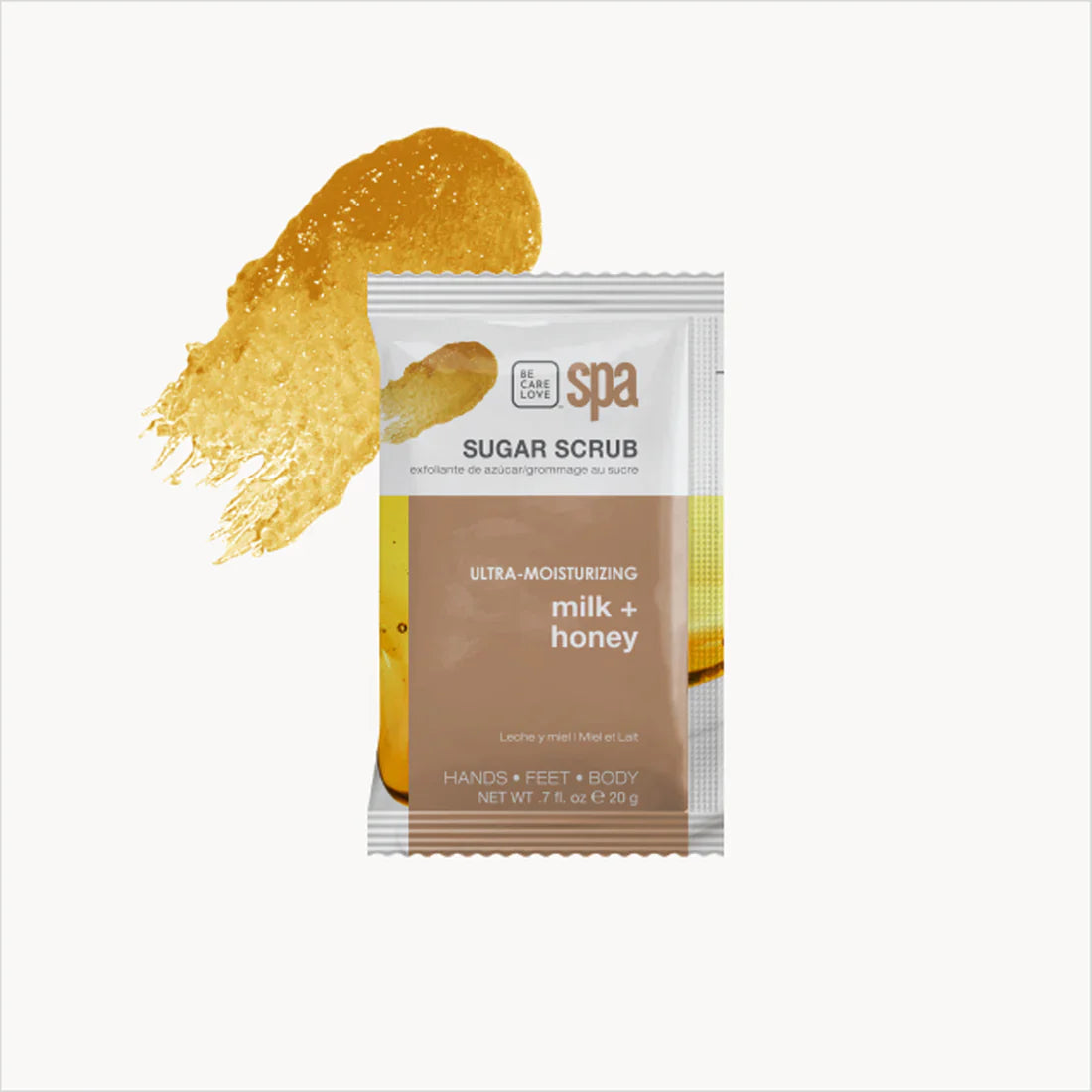 Be Care Love Milk + Honey Ultra-Moisturizing Spa 4 Pcs Set Be Care Love