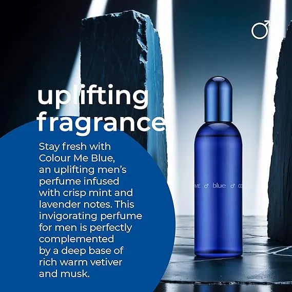 Milton Lloyd Colour Me Perfume Homme Blue For Men EDP Milton Lloyd