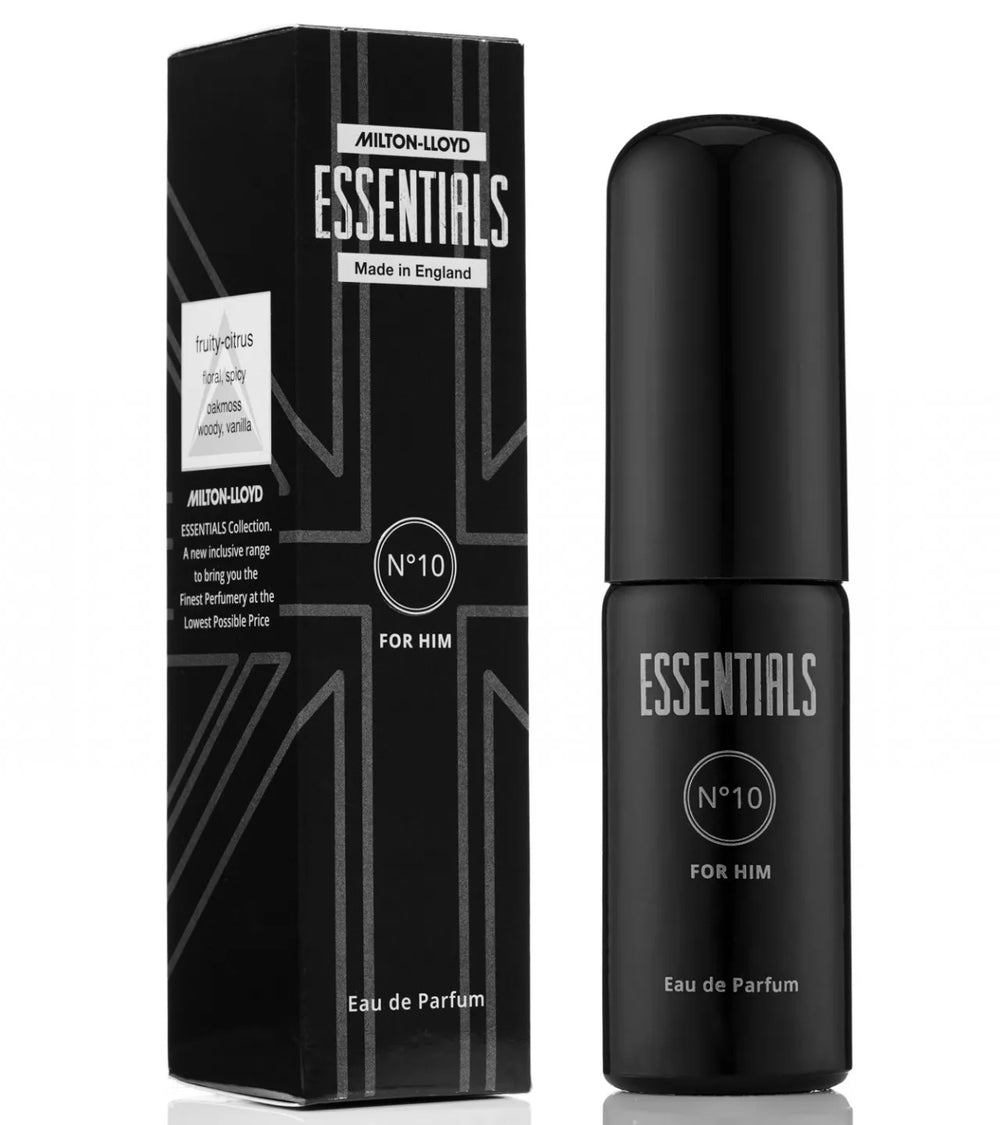 Milton Lloyd Essentials N 10 Perfume For Him - Eau De Parfum - 50ml Milton Lloyd