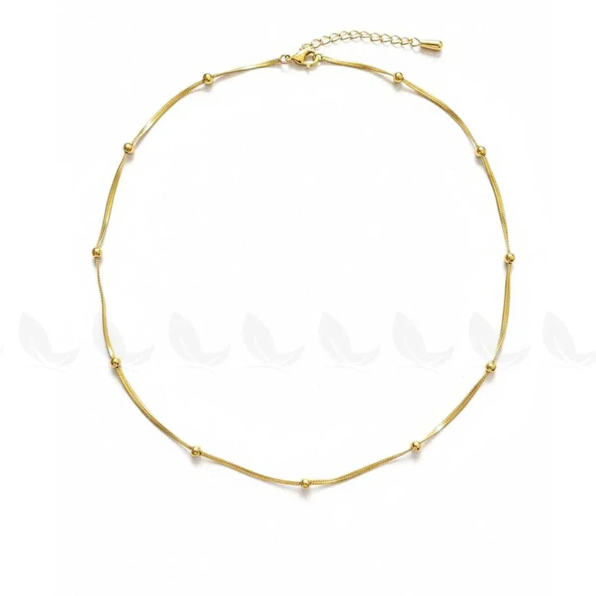 Stainless steel satellite chain necklace Cosmia.pk