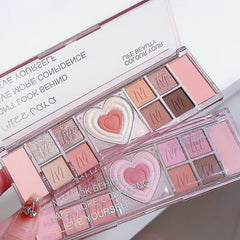 Miss Lara Eyeshadow Palette Shiny - 12 Colors Miss Lara