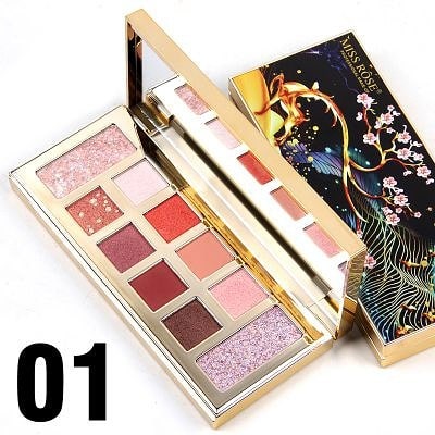 Miss Rose Eyeshadow Palette - 10 Color Miss Rose