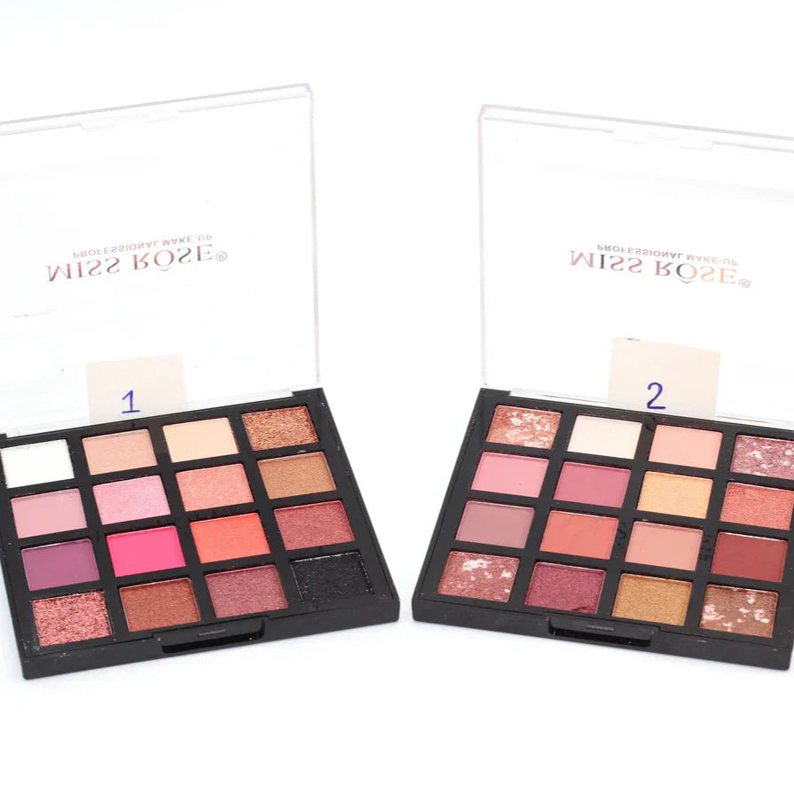 Miss Rose Eyeshadow Palette - 16 Color Miss Rose