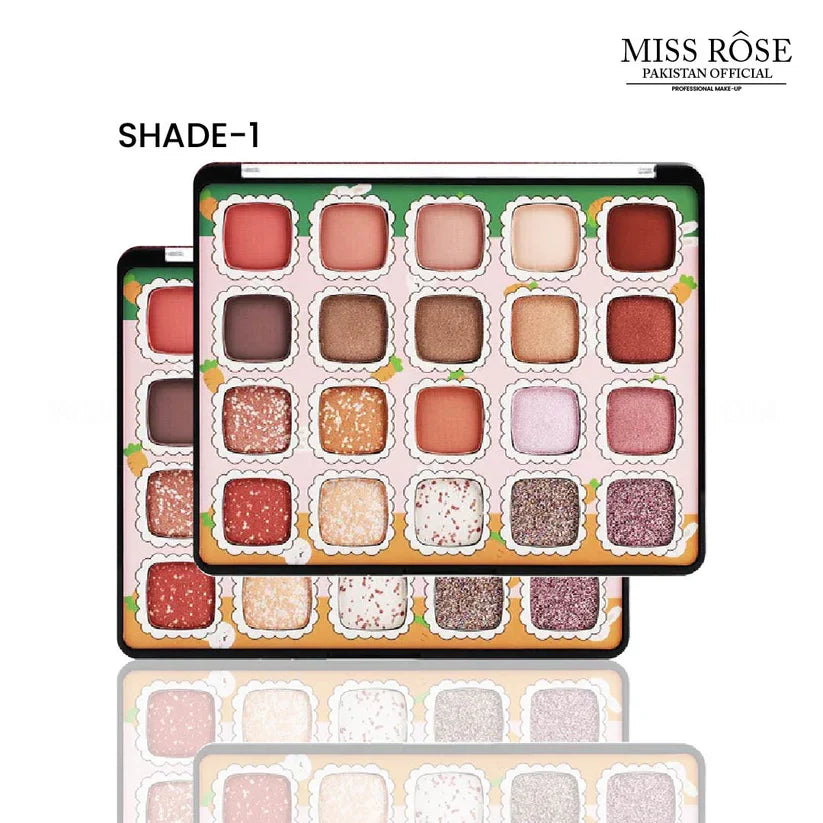 Miss Rose 20 Multicolor Eyeshadow Palette Miss Rose