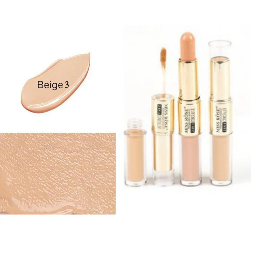 Miss Rose 2 In 1 Liquid Concealer & Concealer Stick Miss Rose